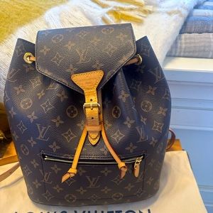 LOUIS VUITTON
Monogram Montsouris NM Backpack